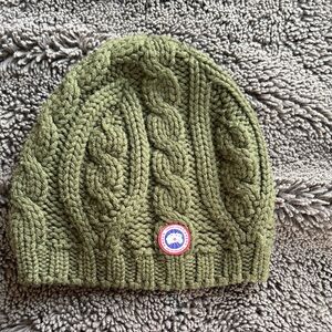 Canada Goose Knit Green Hat